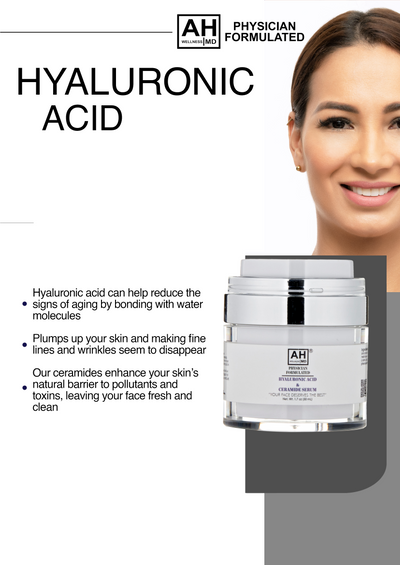 Hyaluronic acid and Ceramides